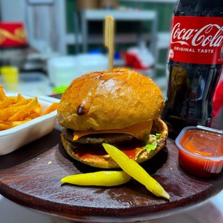 Spicy Burger Veliki Meni