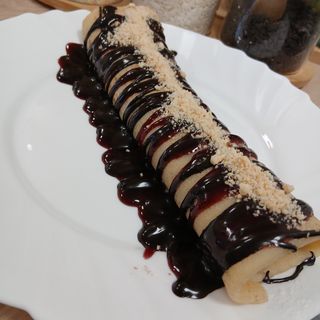 Višnja s vaniljom palačinka