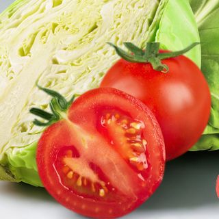 Salata sa svježim kupusom i paradajzom