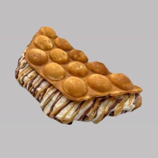 Гофрета с крем и фъстъчено масло