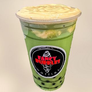 Матча с манго крем