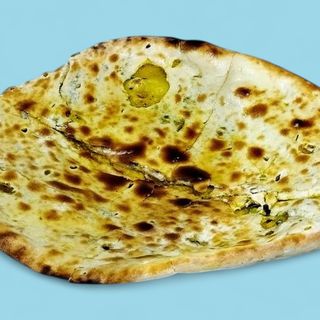 Наан със зеленчуци