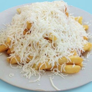 Пържени картофи със сирене (250г)