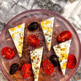 Оригинално фета сирене козе от планина Олимп