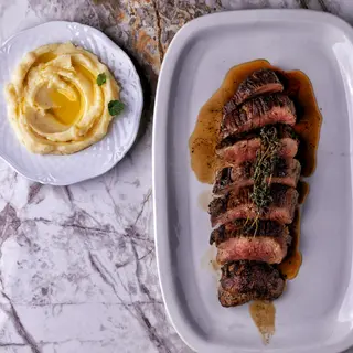 Grass fed free range ribeye stake 400g
