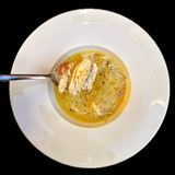 Egg-lemon chicken soup