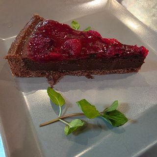 Торта с малини