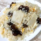 1А. Ориз с черни гъби, бамбук и яйце (800г)