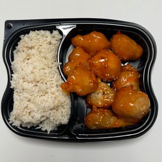 3258. Варен ориз - пиле във сладко кисело сос