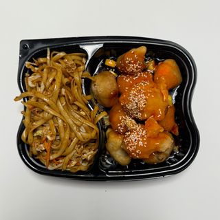 3358. Спагети със зеленчуци - пиле във сладко кисело сос