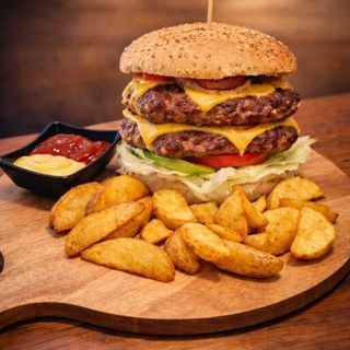 Двоен Свински Бургер