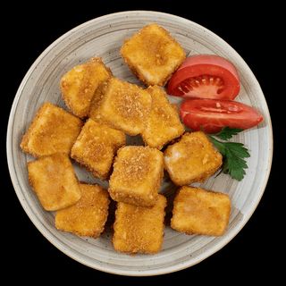 Кашкавал пане на хапки