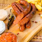 Пикантни сръбски наденички (350г)