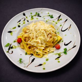 С прошуто и студен домат