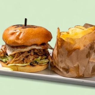 Дърпан Pork бургер