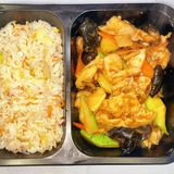 А/27-56-ориз с пиле бамбук и зеленч.(650гр.)