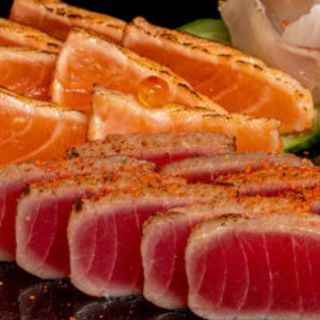 Сьомга татаки