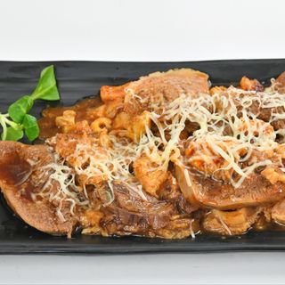 Телешки език и шкембе (300г)