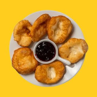 Мини мекички със сладко (6 бр)