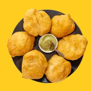 Мини мекички с крем Пистачио (20бр)