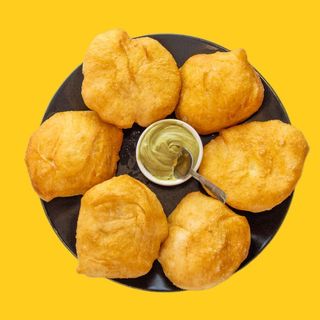 Мини мекички с крем Пистачио (20бр)