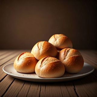 Прясно изпечена бяла питка