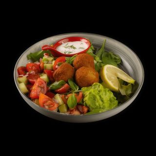 Салата с нахутени кюфтенца (310г)