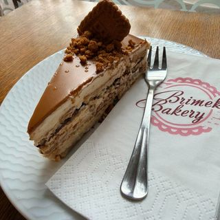 Бисквитена с крем Bickoff (125г)