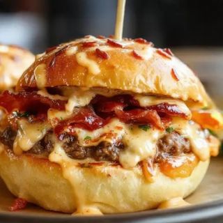 Cheesy Bacon Burger
