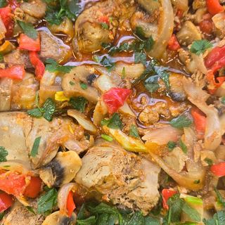 Пилешки дробчета по селски