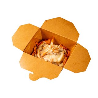 Печен сладък картоф в чедър сос (НОВО)