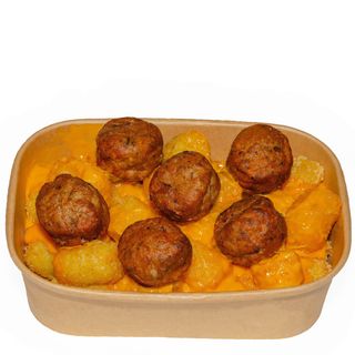 Чийз Пуканки с Мини Кюфтенца ( 350гр )