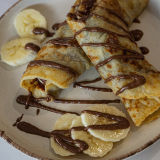 Палачинка с Нутела и банан 30см.