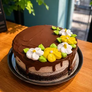 Мини Еклерова торта 15см.