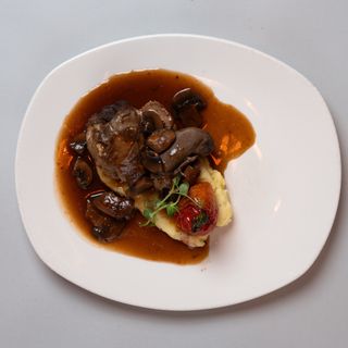 Свинско джоланче с картофено пюре