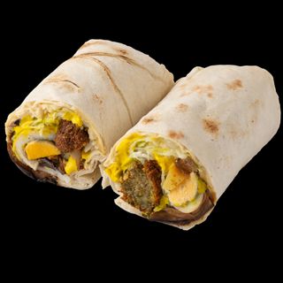 Лаваш Фалафел Сабих