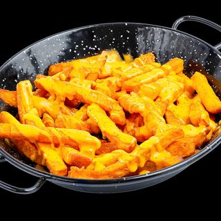 Хрупкав батат с чедър и трюфел пудра (200гр)