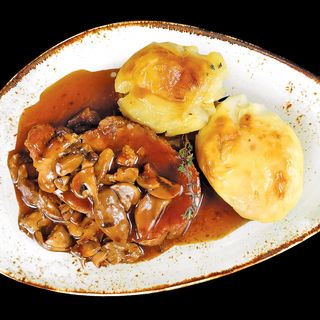 Печен свински врат (450г)