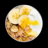 Гръцки йогурт с шоколад и банан (200г.)