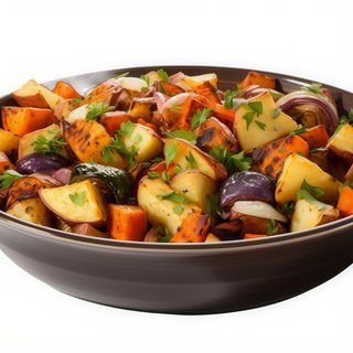 58-Пържени зеленчуци Асорти (600г)