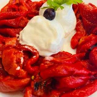 Печени пиперки с катък (350гр)