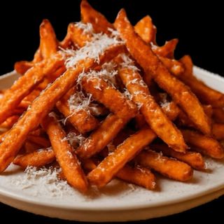 Хрупкави сладки картофи