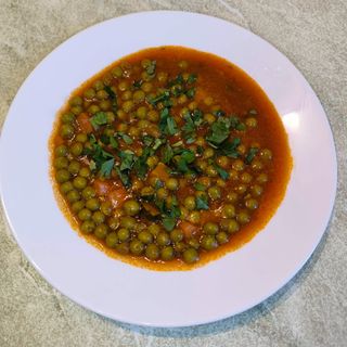 Постен грах яхния