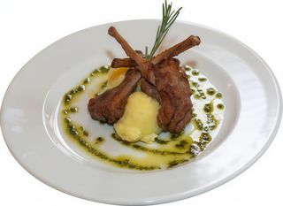 Агнешки котлетчета с ментово песто (350г)