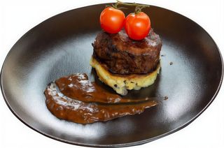 Свински ребърца с меден сос (300г)