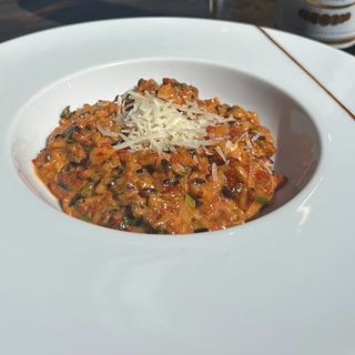 Ризото с крем от печени чушки  350г