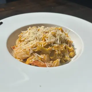 ПАСТА С ВОДКА И СКАРИДИ  350гр