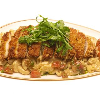 Хрупкаво пилешко с мак енд чийз (400г)