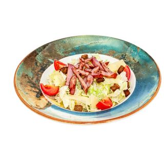 Салата Цезар с бекон на плоча (320г)