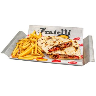 Крънч бургер с телешко месце